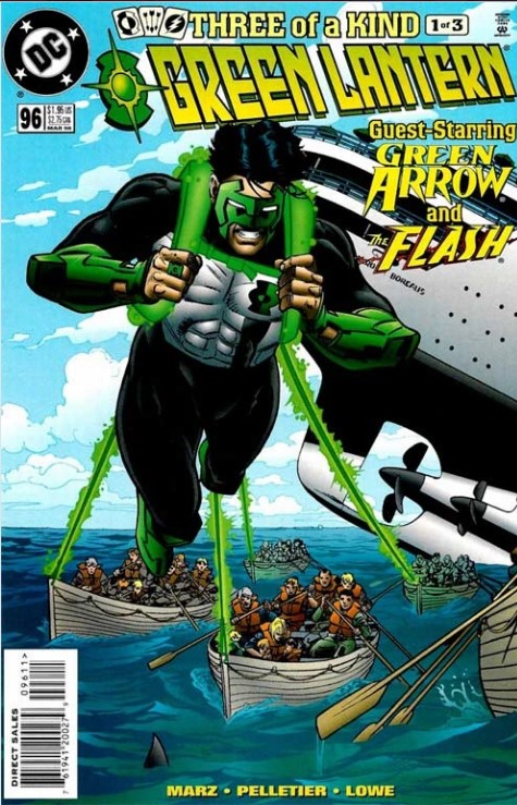 Three of a Kind (Green Lantern Vol. 3 #96, Green Arrow Vol. 2 #130, Flash Vol. 2 #135)