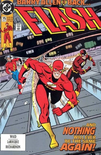 wally west flash The Return of Barry Allen (Flash Vol. 2 #73-79)