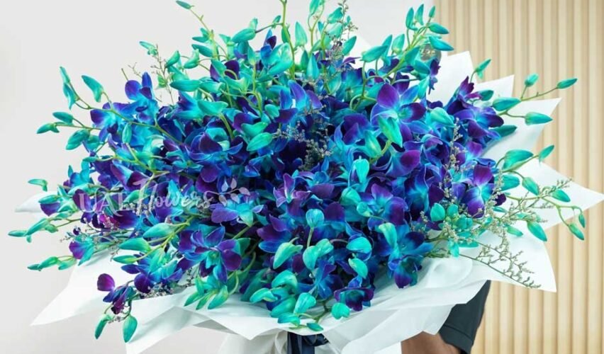 Bouquet with Orchids